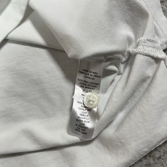 B Draddy Polo Shirt Mens Medium Azalea Pima Cotton Blend Performance Augusta - Picture 7 of 9